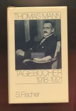 Thomas Mann: Tagebücher 1918 - 1921