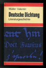 Deutsche Dichtung ° Literaturgeschichte ° viele Bilder und chronologische Tabelle ° Lesen !