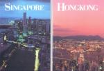 Singapore + Hongkong. 2 Großbildbände (English)