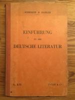 Einführung in die deutsche Literatur