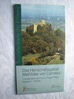 Touristenkarte der Provinz Reggio Emilia