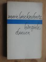 Louise Kaschnitz, Marie: Hörspiele