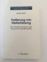 Beate Seitz: Tarifierung von Weiterbildu