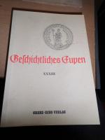 Geschichtliches Eupen Bd XXXIII
