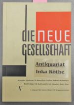 die neue Gesellschaft - 6. Jahrgang - 5.