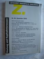 Z. Zeitschrift Marxistische Erneuerung - Rüstung und Kapitalinteressen - Nr. 64 - Dezember 2005