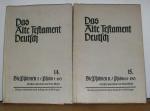 Artur Weiser: Das Alte Testament Deutsch