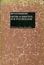 Frühe Schriften zur Psychologie. Eingeleitet, mit Materialien zur Rezeptionsgeschichte und eine rBibliographie versehen von Helmut Hildebrandt und Eckart Scheerer.