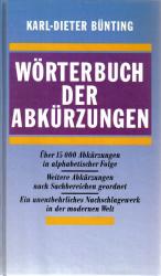 Wörterbuch der Abkürzungen