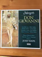 Mozart-Don Giovanni Wiener Philharmoniker, Chor der Wiener Staatsoper Dirigent: Josef Krips