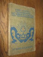 Ernst Schertel: Die Sünde des Ewigen ode