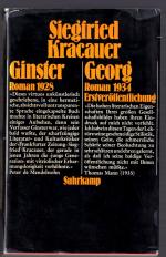 Siegfried Kracauer: Schriften. Band 7: G Siegfried Kracauer: Schriften. Band 7: G