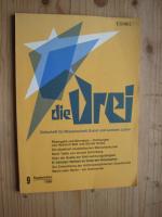 Die Drei.  Zeitschrift für Wissenschaft, Kunst und soziales Leben. Heft 9, September 1986