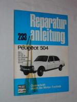 Peugeot 504 - ohne Autor: Reparaturanlei
