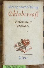Oktoberrose : Gesammelte Gedichte.