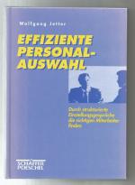 Wolfgang Jetter: Effiziente Personalausw Wolfgang Jetter: Effiziente Personalausw