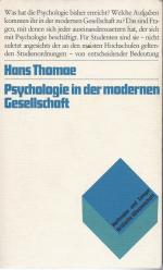 Psychologie in der modernen Gesellschaft