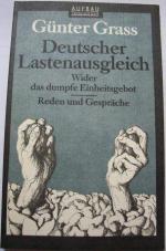 Deutscher Lastenausgleich - Wider das dumpfe Einheitsgebot. Reden und Gespräche.