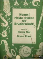 Herms Niel / Bruno Press: Komm ! Heute Herms Niel / Bruno Press: Komm ! Heute
