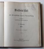 Ministerialblatt für die Preußische Inne