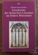 Dieter Kartschoke: Geschichte der deutsc