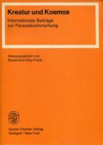 Kreatur und Kosmos., Internationale Beiträge zur Paracelsusforschung. Kurt Goldammer zum 65. Geburtstag.