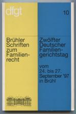 Brühler Schriften zum Familienrecht, Ban
