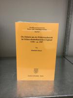 Die Debatte um ein Widerstandsrecht im frühen elisabethanischen England 1558 – ca. 1587