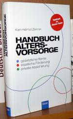 Karl-Helmut Zermin: Handbuch Altersvorso Karl-Helmut Zermin: Handbuch Altersvorso