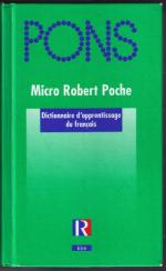Alain Rey: PONS Micro Robert Poche. Dict