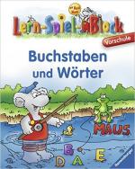 Buchstaben und Wörter (Vorschule) - Lern-Spiel-Block