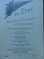 Die Drei. Zeitschrift für Anthroposophie und Dreigliederung. (1965/3); 35. Jahrgang, Heft 3, Mai/Juni 1965