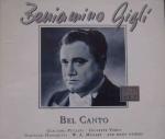 BENJAMINO GIGLI BEL CANTO