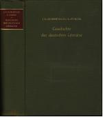 Geschichte der deutschen Literatur - Mit einem Beitrag von Claude David : Die zeitgenössiche Literatur 1890-1945