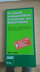 Der aktuelle bundeseinheitliche Verwarnungs- und Bussgeldkatalog