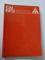 Industriegewerkschaft Metall -  IGM Informationen Nr. 8 - 65. Softcover