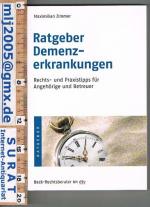 Maximilian Zimmer: Ratgeber DemenzErkran