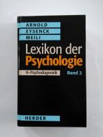Arnold, Wilhelm; Eysenck, Hans J; Meili, Arnold, Wilhelm; Eysenck, Hans J; Meili,