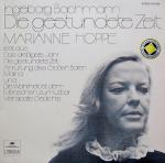 MARIANNE HOPPE KONVOLUT - PETRA KOHSE: MARIANNE HOPPE. BIOGRAPHIE. / MARIANNE HOPPE LIEST INGEBORG BACHMANN LP  / SIGNIERTE AUTOGRAMM-KARTE