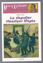 Les Aventures de Harry Dickson Tome 7  Le singulier Monsieur Hingle