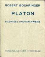 Platon., Bildnisse und Nachweise.