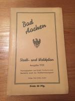 Bad Aachen - Stadt- und Waldplan