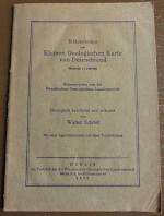 Erläuterungen zur Kleinen Geologischen Karte von Deutschland. Maßstab 1 : 2000000. Herausgegeben von der preußischen geologischen Landesanstalt. Mit einer Lagerstättenkarte und einer Textabbildung.
