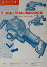 Elektro-Metallhandsägen für Eisen, Stahl, Metalle