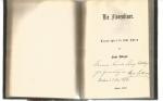 Sammelband mit 2 Titeln. 1. Die Adoptierten. Schauspiel in vier Acten. Berlin 1876. 94 S. - 2. Die Florentiner, Trauerspiel in fünf Akten