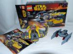 LEGO 7256 STAR WARS Jedi Starfighter & Vulture Droid OVP mit Anleitung