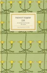Heinrich Vogeler: DIR. Gedichte. Mit [fa