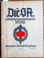 Die SA, Zeitschrift der Sturmabteilungen der NSDAP - Jahrgang 1: Folge 21/22