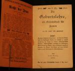 Lucke: Die Geburtslehre, ein Geheimbuch 