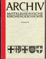 Archiv für mittelrheinische Kirchengesch